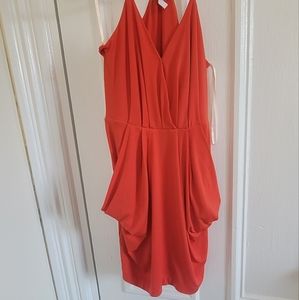 BCBGGeneration S Orange mini dress